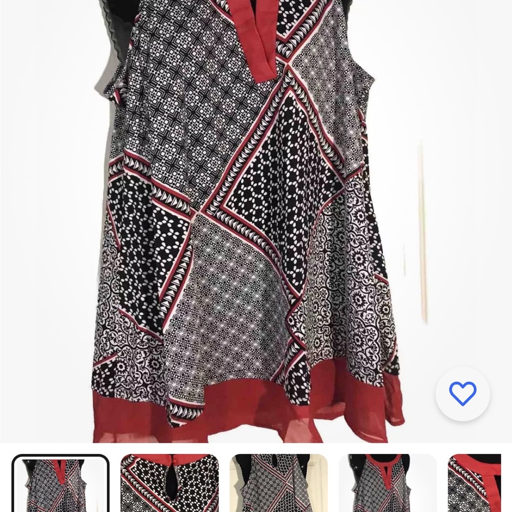 Large size Perseption concept blouse - Picture 13 of 13